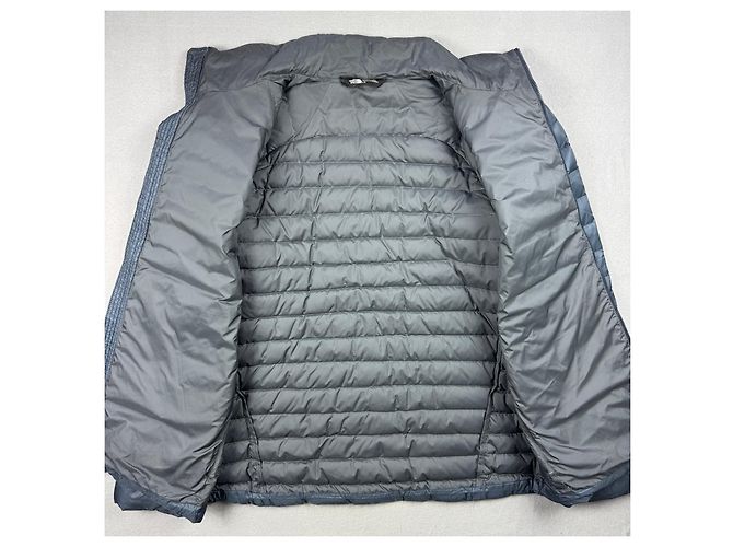 The North Face 600 Pertex Quantum Navy Blue Puffer Jacket Large Size L - vista 3