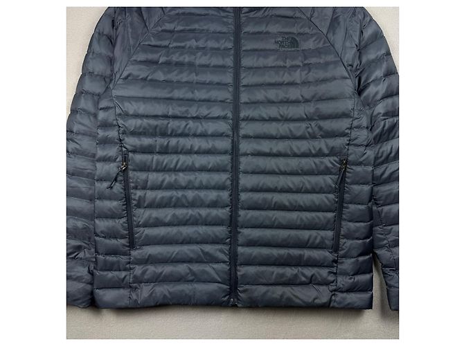 The North Face 600 Pertex Quantum Navy Blue Puffer Jacket Large Size L - vista 5