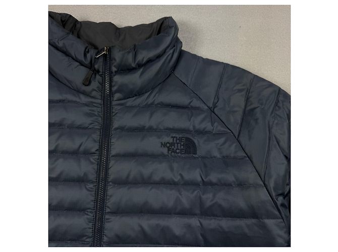 The North Face 600 Pertex Quantum Navy Blue Puffer Jacket Large Size L - vista 6