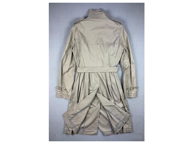 Gabardina beige con cinturón Dolce & Gabbana para mujer, Talla 38 - vista 2