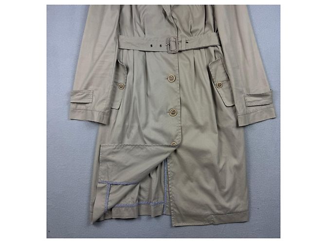 Gabardina beige con cinturón Dolce & Gabbana para mujer, Talla 38 - vista 4