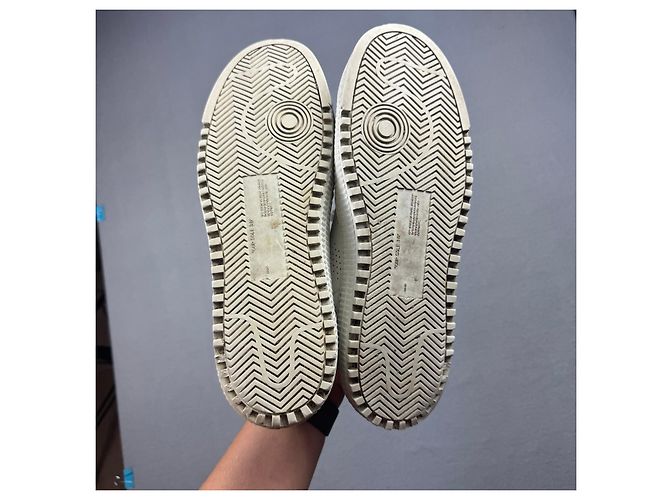 Off White Off-White Cup Sole 3.0 White & Beige Leather Sneakers Size 43 / 27.5cm - view 10