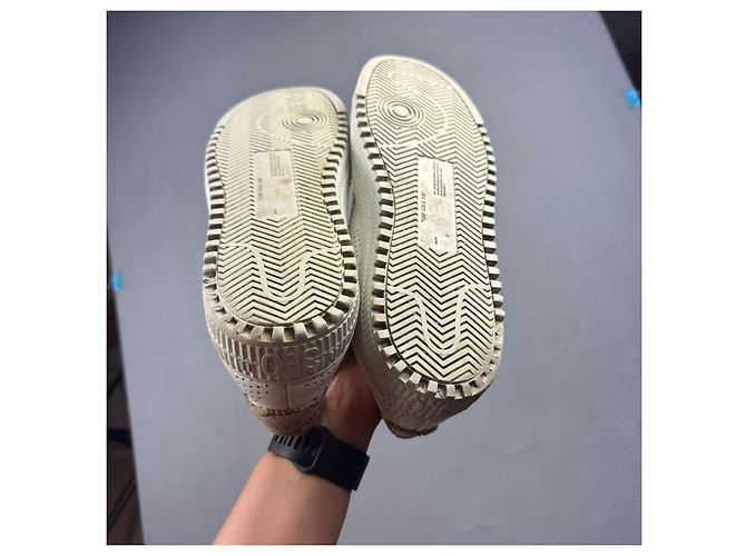 Off White Off-White Cup Sole 3.0 White & Beige Leather Sneakers Size 43 / 27.5cm - view 11