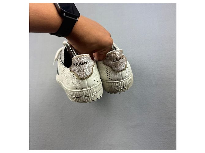 Off White Off-White Cup Sole 3.0 White & Beige Leather Sneakers Size 43 / 27.5cm - view 5