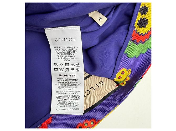 Gucci Set Top e Gonna Maxi Paisley Resort 2021 Epilogue - vista 9