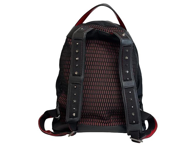 Zaino Christian Louboutin nero - vista 2