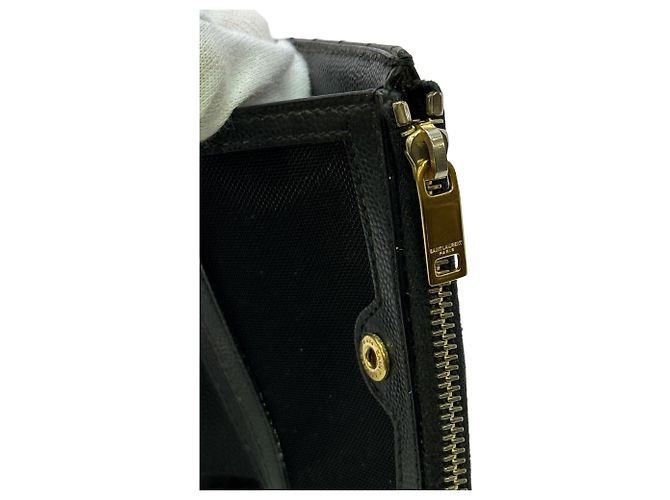 Portafoglio bi-fold Yves Saint Laurent Paris V-Stitch - vista 12