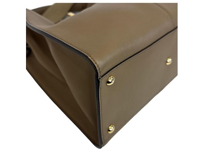 mala de ombro Medium em couro Fendi Peekaboo X-Lite - vista 5
