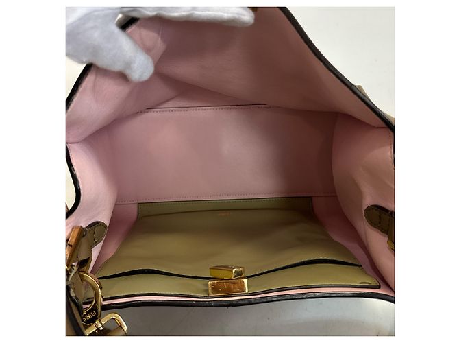 mala de ombro Medium em couro Fendi Peekaboo X-Lite - vista 8
