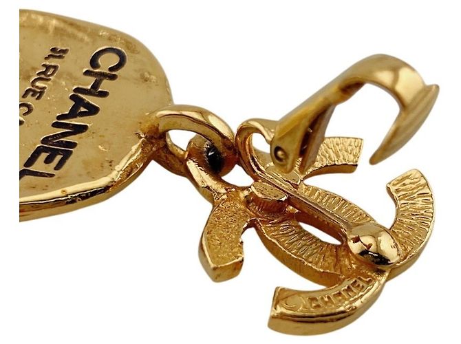 Chanel 31 Rue Cambon vergoldete Clip-Ohrringe - Ansicht 11