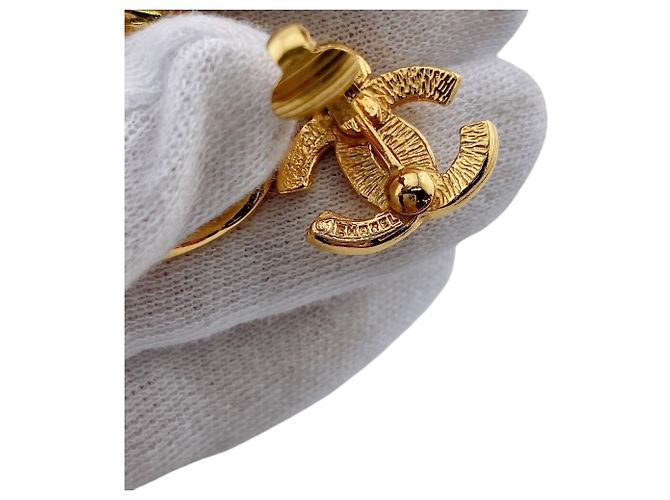 Chanel 31 Rue Cambon vergoldete Clip-Ohrringe - Ansicht 12