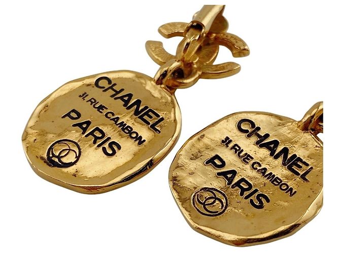 Chanel 31 Rue Cambon vergoldete Clip-Ohrringe - Ansicht 6