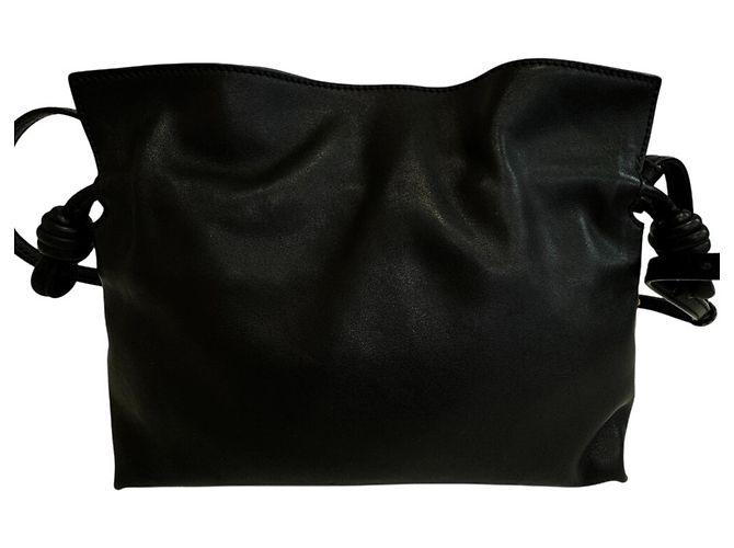 Borsa a pochette in pelle Loewe Flamenco Anagram - vista 2