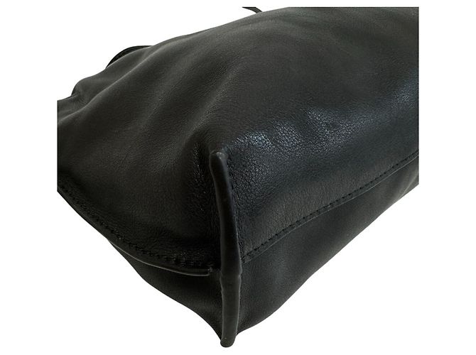 Borsa a pochette in pelle Loewe Flamenco Anagram - vista 4