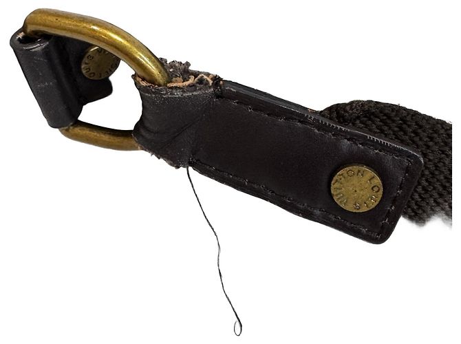 Louis Vuitton Utah Leather Shoulder Bag - view 11