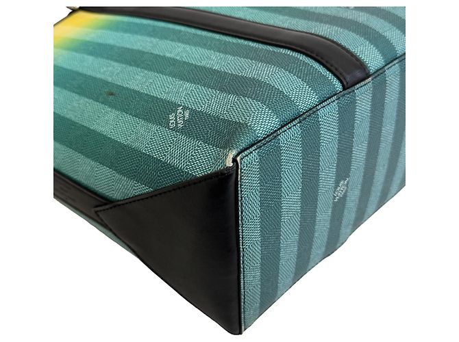 Louis Vuitton M59919 Weekend Tote PM Damier Stripe Shoulder Bag - vista 4