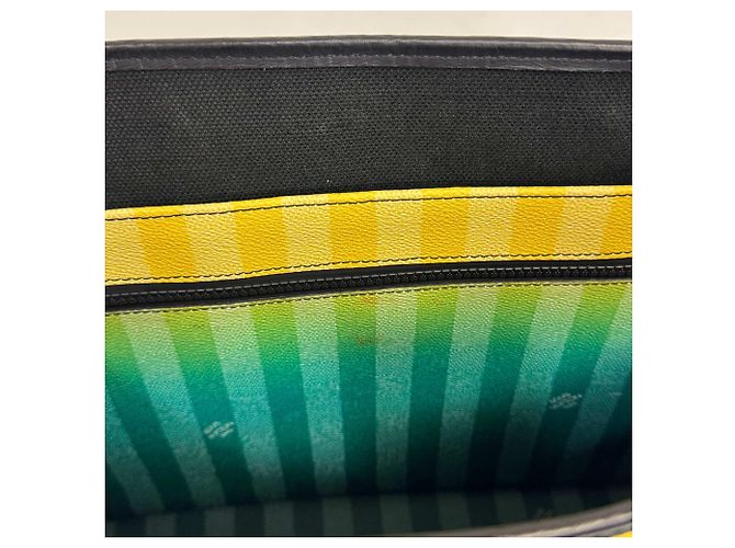 Louis Vuitton M59919 Weekend Tote PM Damier Stripe Shoulder Bag - vista 7