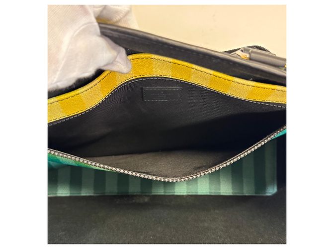 Louis Vuitton M59919 Weekend Tote PM Damier Stripe Shoulder Bag - vista 8
