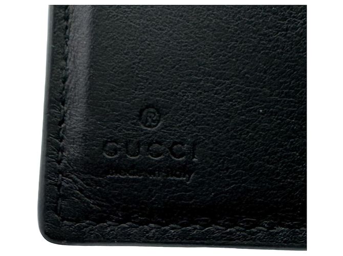 Gucci Double G GG Marmont Leder Bi-fold Geldbörse - Ansicht 9