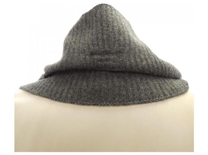 Hermès Gray Cashmere Stole - view 2