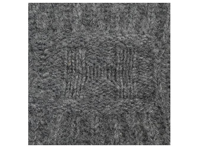 Hermès Gray Cashmere Stole - view 4