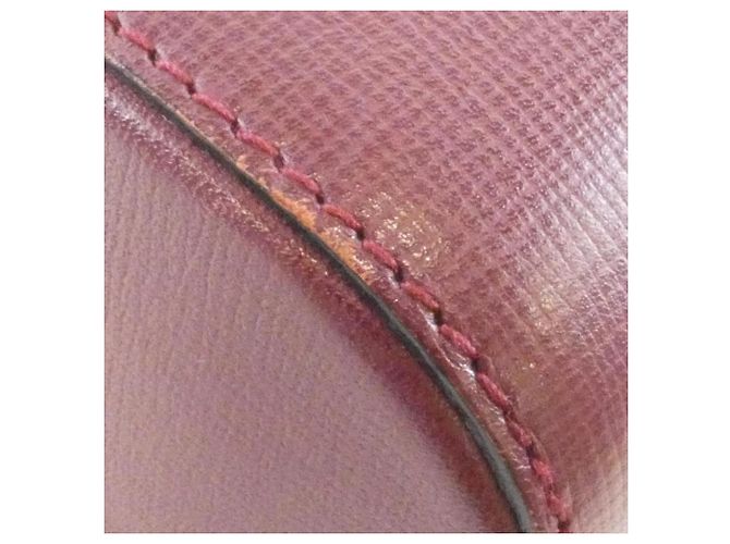 Cartier Handtasche aus rotem Leder - Ansicht 3