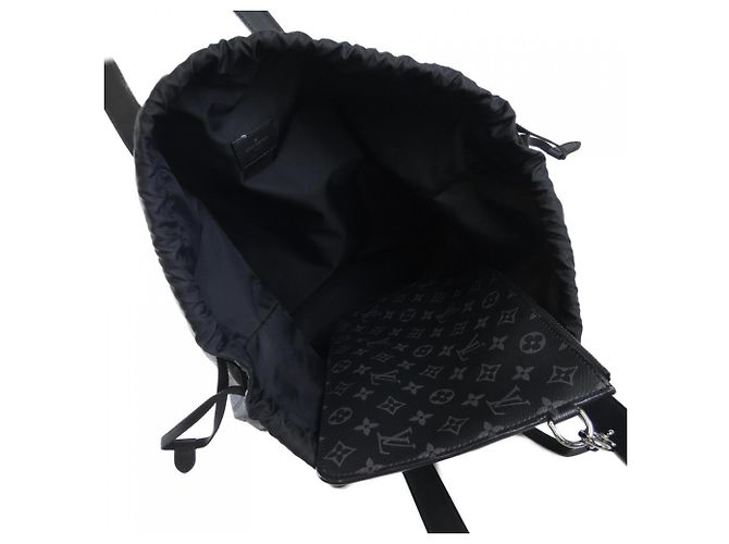 Borsa Louis Vuitton Monogram Eclipse Cabas Light - vista 8