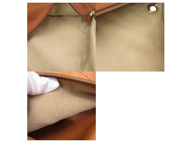 Hermès Hermes Galop Buffle Brown Kleidertasche - Ansicht 10