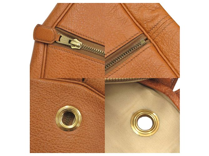 Hermès Hermes Galop Buffle Brown Kleidertasche - Ansicht 8