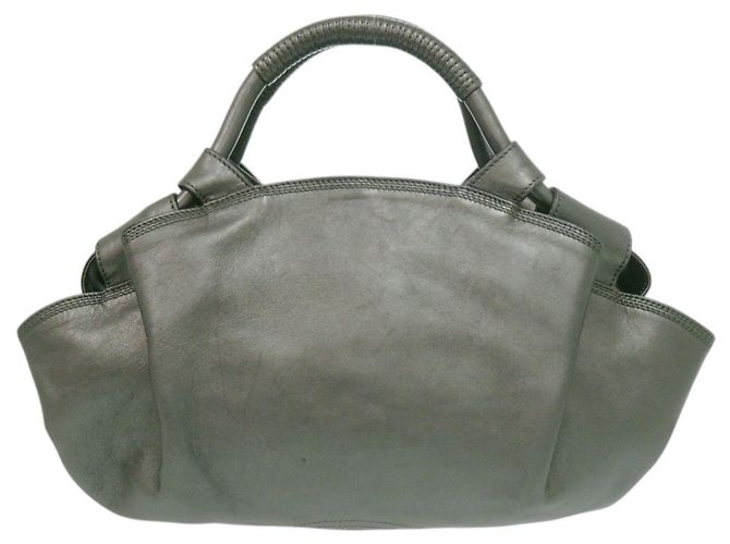 Borsa Loewe in pelle Nappa Aire verde - vista 2