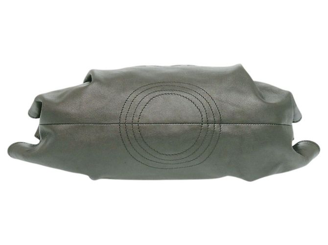 Borsa Loewe in pelle Nappa Aire verde - vista 3