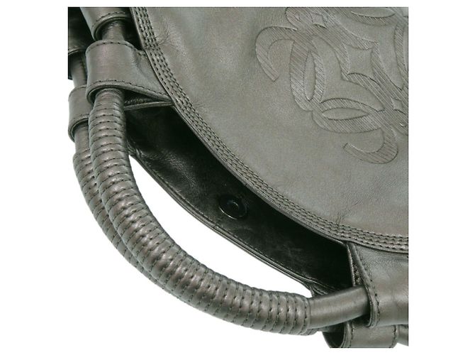 Borsa Loewe in pelle Nappa Aire verde - vista 8