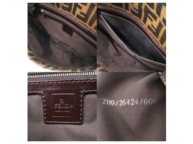 Bolso bucket Fendi Zucca Pattern Mamma - vista 7