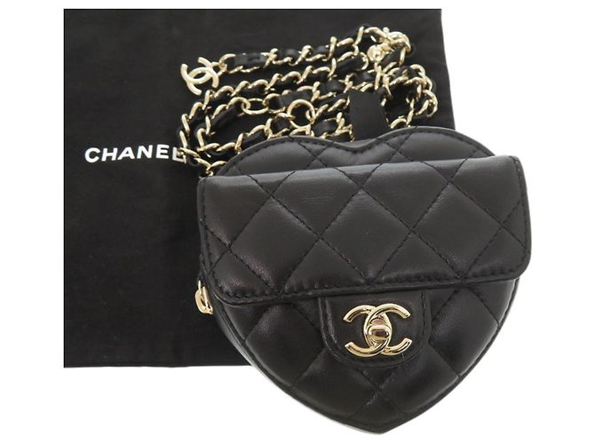 Borsa a tracolla Mini Heart Matelassé Chanel - vista 2