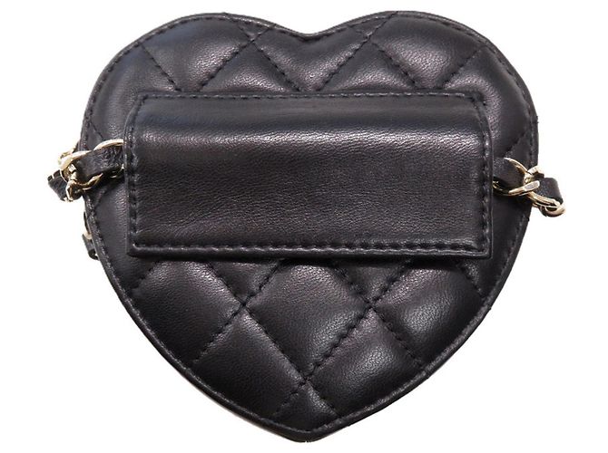 Borsa a tracolla Mini Heart Matelassé Chanel - vista 3