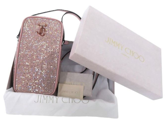 Mini bolso de hombro Jimmy Choo con cristales - vista 2