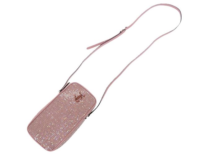 Mini bolso de hombro Jimmy Choo con cristales - vista 4