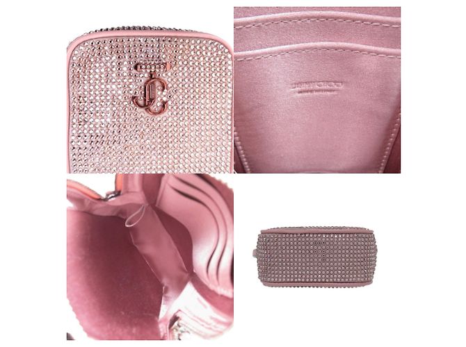 Mini bolso de hombro Jimmy Choo con cristales - vista 6