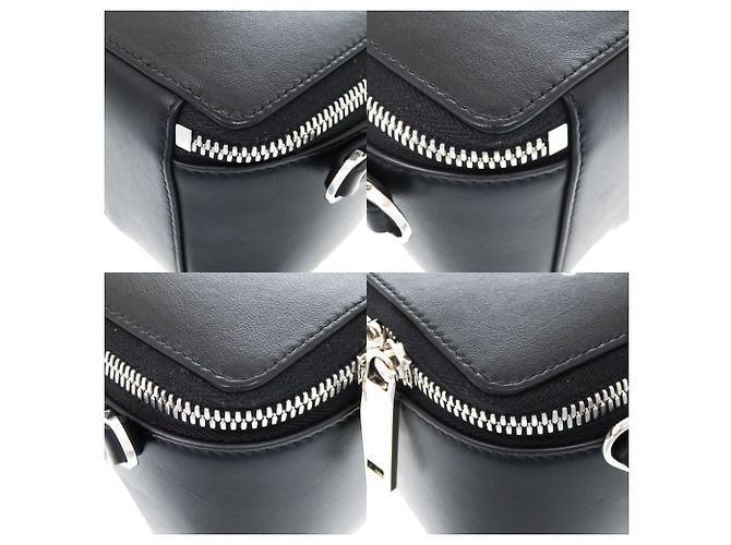 Borsa Vanity in pelle nera Salvatore Ferragamo - vista 3