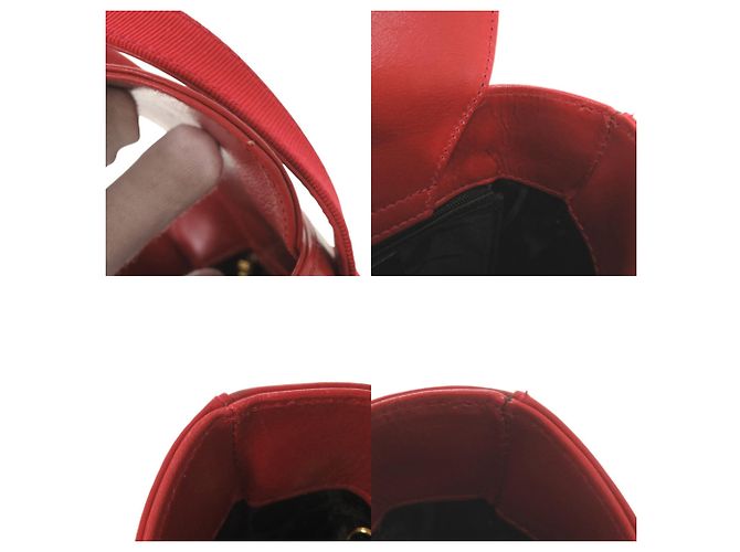 Borsa a secchiello in pelle Salvatore Ferragamo Vara Ribbon - vista 10