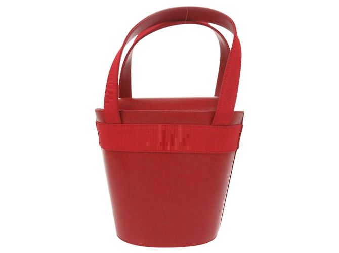Borsa a secchiello in pelle Salvatore Ferragamo Vara Ribbon - vista 2