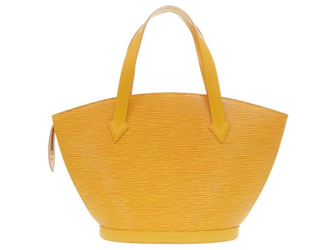 Sac à main Louis Vuitton Saint Jacques Epi Yellow - vue 2