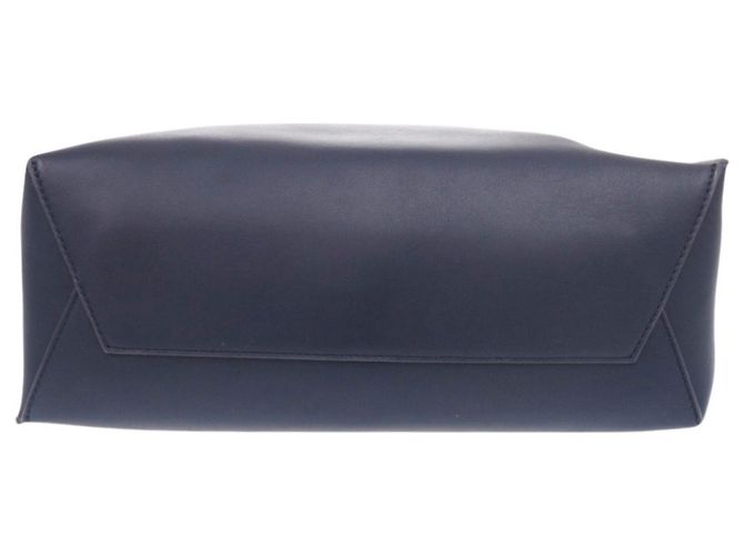 Borsa hobo Marni Museo Medium in pelle blu navy - vista 4