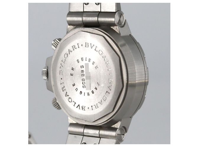 Bulgari Orologio automatico Bvlgari Scuba Chrono SCB38S in acciaio inossidabile - vista 6