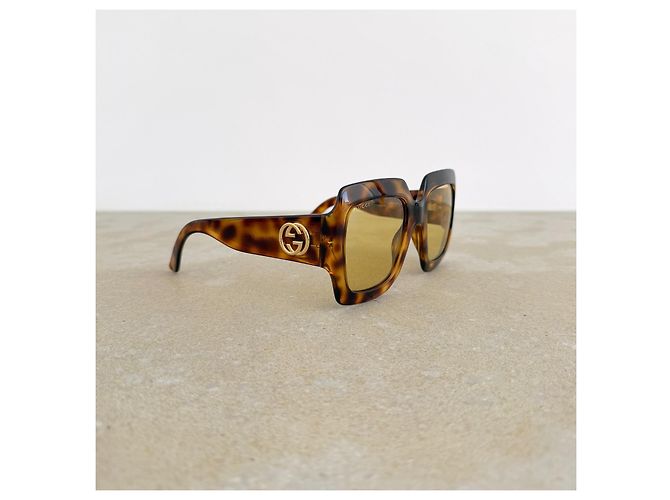Gucci GG3826/S Gafas de sol oversized carey - vista 7