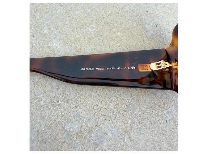 Gucci GG3826/S Gafas de sol oversized carey - vista 8