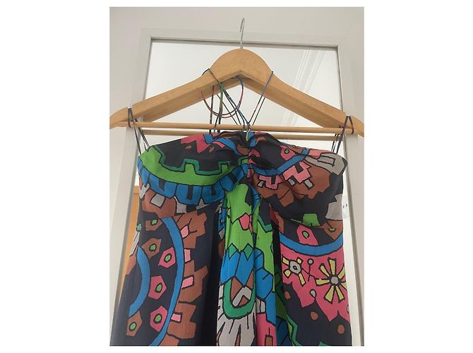 Vestido Maxi Matthew Williamson de seda con estampado abstracto - vista 2