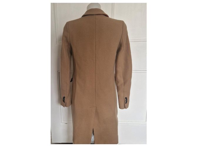 Abrigo de lana Tommy Hilfiger Camel - vista 5
