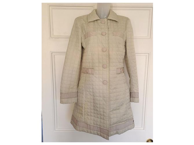 Casaco acolchoado Weekend Max Mara Bege Polyester - vista 3