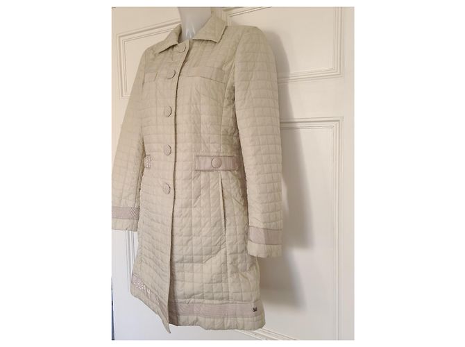 Casaco acolchoado Weekend Max Mara Bege Polyester - vista 4